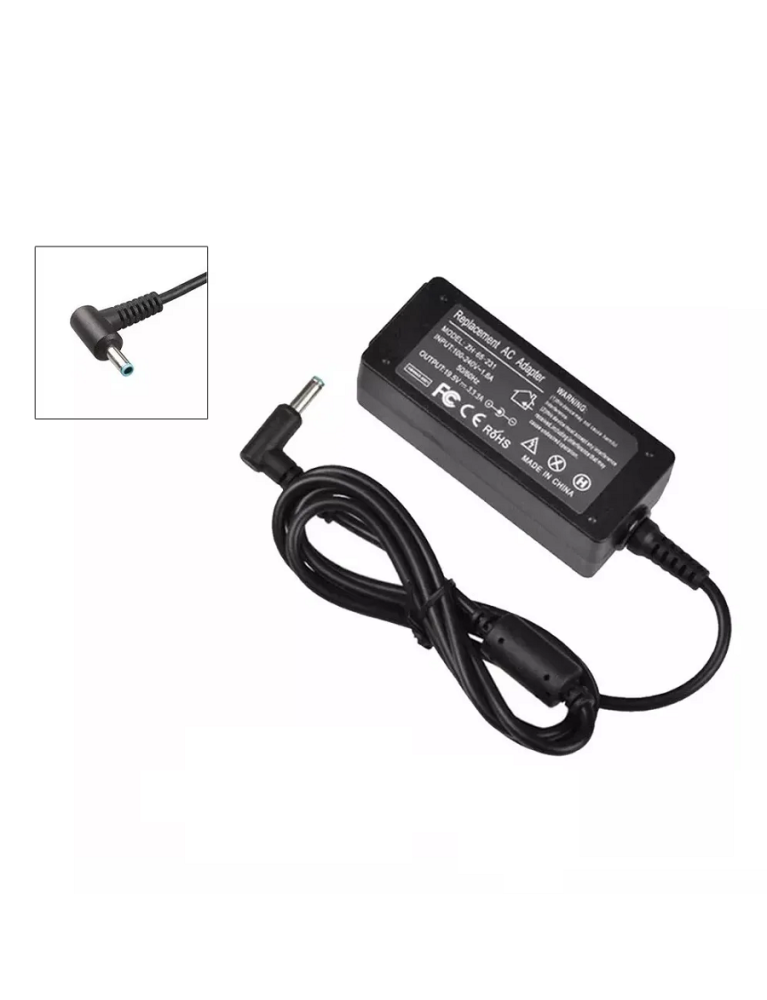 Cargador Para Laptop HP 19.5V 3.33A Punta Azul