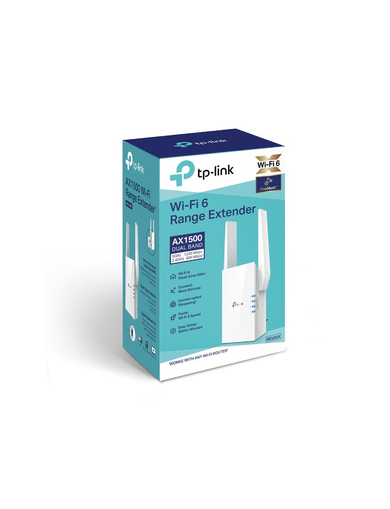 Extensor de Red Wi-Fi AX1500 - RE505X Tp-Link