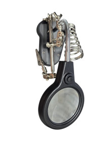 Tercera Mano Con Lupa y Luz Led GT-126-2A General Tech