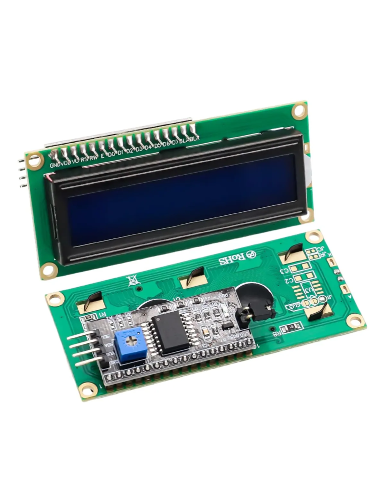 Módulo Display Lcd 16 X 2 1602 Con I2C