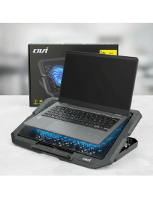 Cooling  Pad 2 Ventiladores Con Luz  Reclinable FN02 OVI