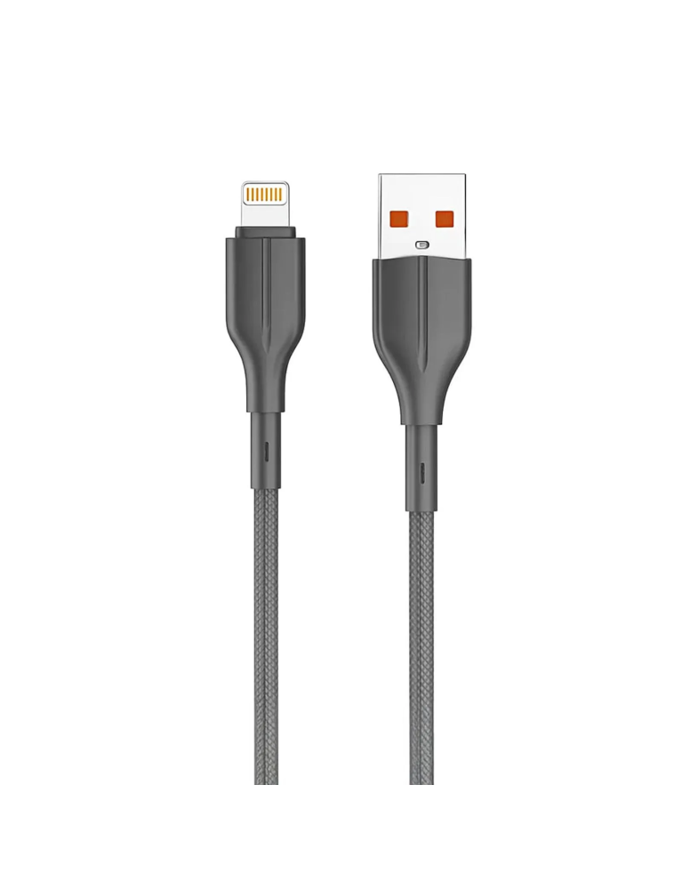 Cable Usb A Lightning Gris 1Mt LS851 25 Watts Ldnio