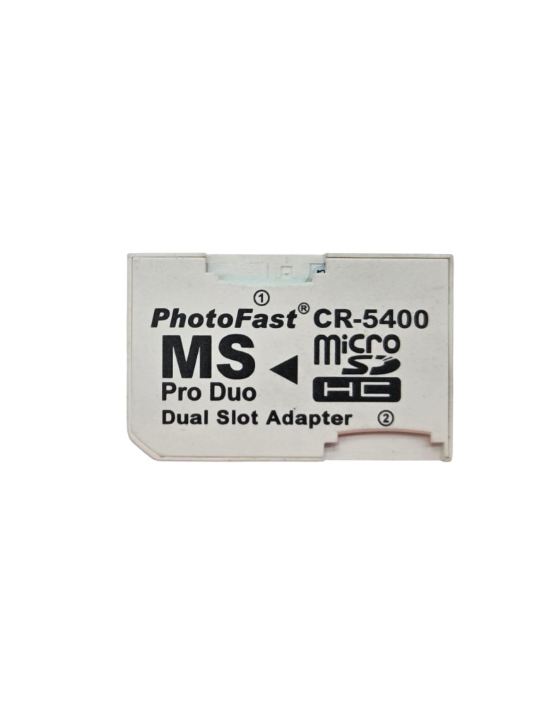 Adaptador de Memoria MicroSD a Pro Duo PSP Dual