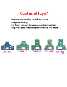 Pin De Carga Con Placa Ps4 JDS-050 Y JDS-055 - 12 Pines