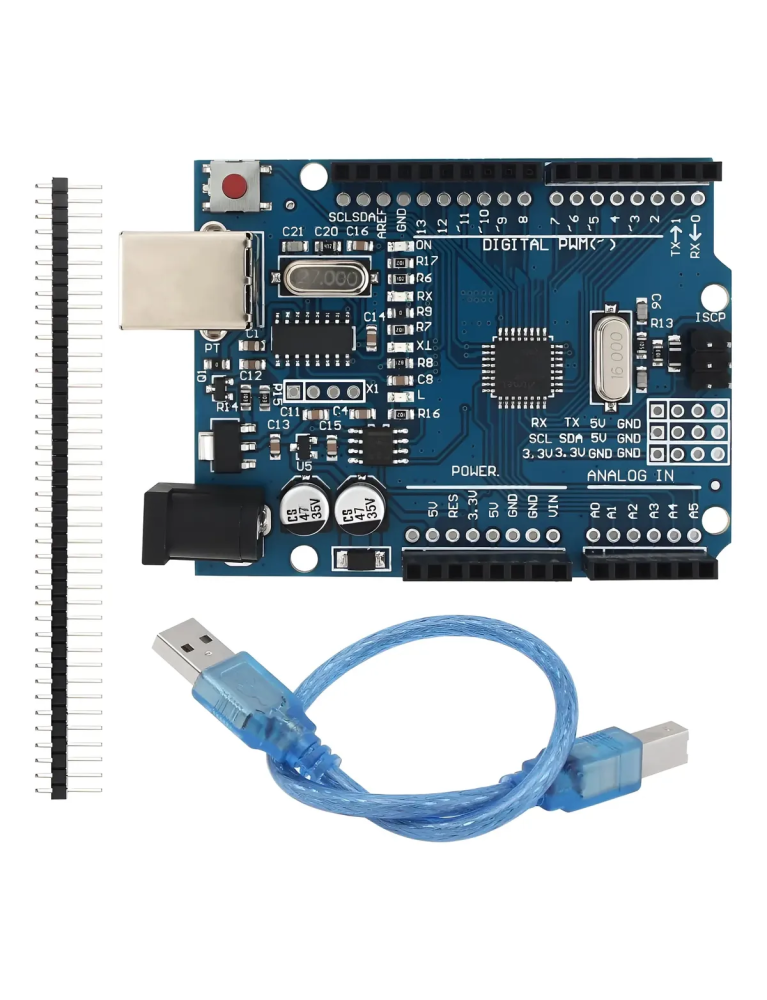 Circuito Arduino Uno Rev.3 Ic Fijo SMD