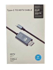Cable Usb C a Hdmi Macho 2 Mt 4K TH001