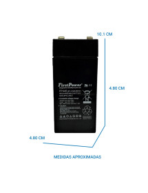 Batería Seca 4V 4.5 Ah First Power