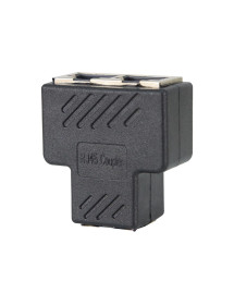 Divisor De Red 1 Jack A 2 Jack RJ45 8 Hilos Calidad SR18-35-02I