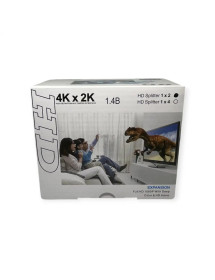 Splitter Hdmi 2 Vías 1080P 3D - 4K