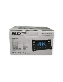 Splitter Hdmi 2 Vías 1080P 3D - 4K