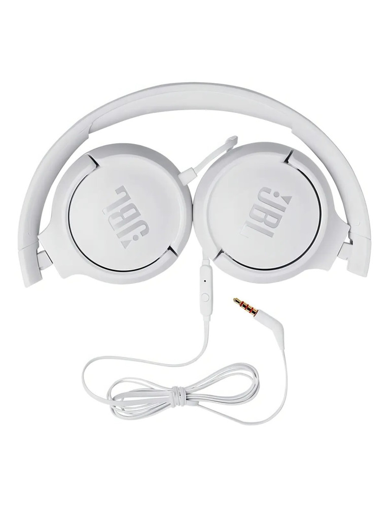Audífonos De Diadema JBL TUNE 500 Manos Libres Blanco