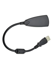 Tarjeta De Sonido Usb  Estereo Con Cable 7.1 - 5HV2