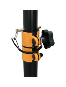 Pedestal Metálico Para Caja Amplificada Negro/Amarillo SB-16