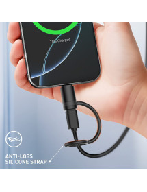 Adaptador Otg Jack Lightning A Usb C LC260 LDNIO