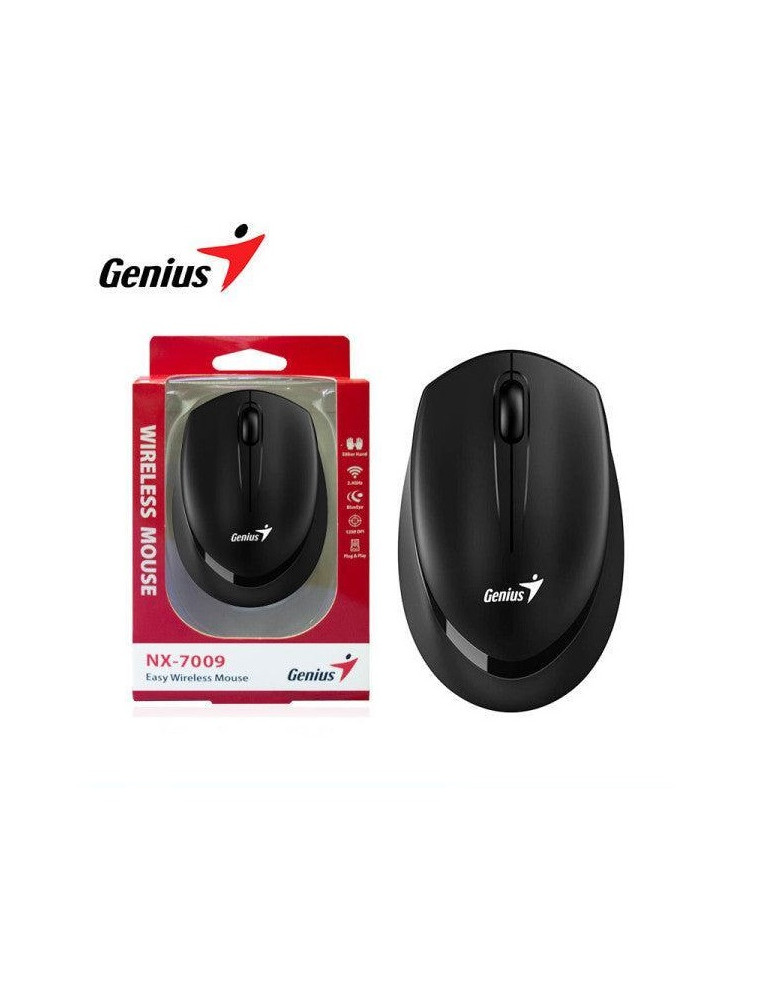 Mouse Inalámbrico 2.4Ghz NX-7009 Negro Genius