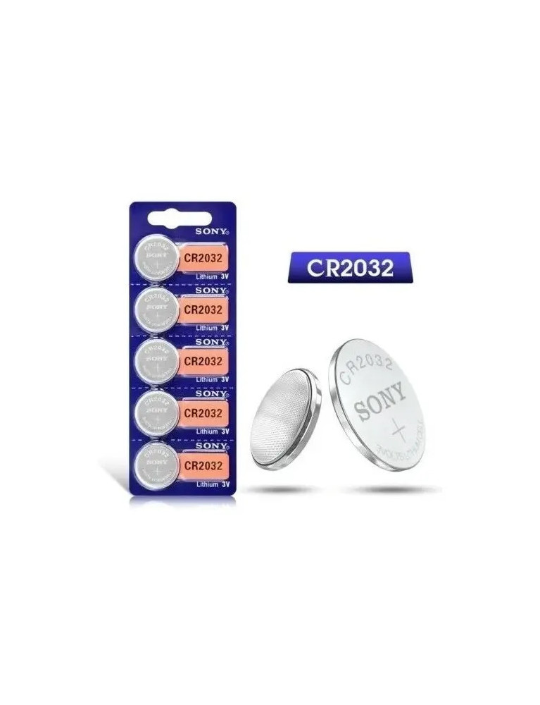 Pila CR2032 Litio Sony Blister x 5 Unidades Original