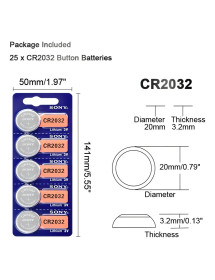 Pila CR2032 Litio Sony Blister x 5 Unidades Original