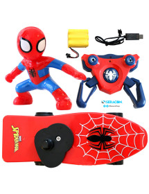 Spiderman en Patineta a Control Remoto Marvel Original