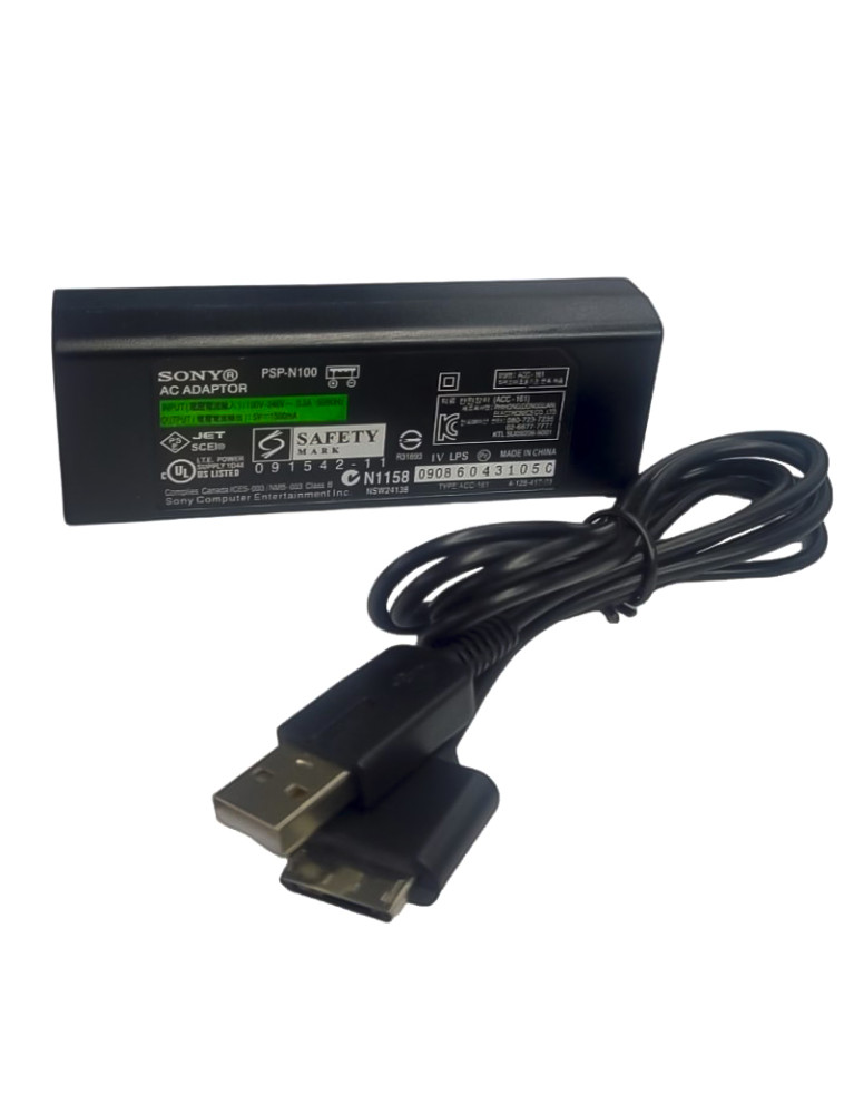 Compatible con cable de cargador PSP Go, datos y Peru
